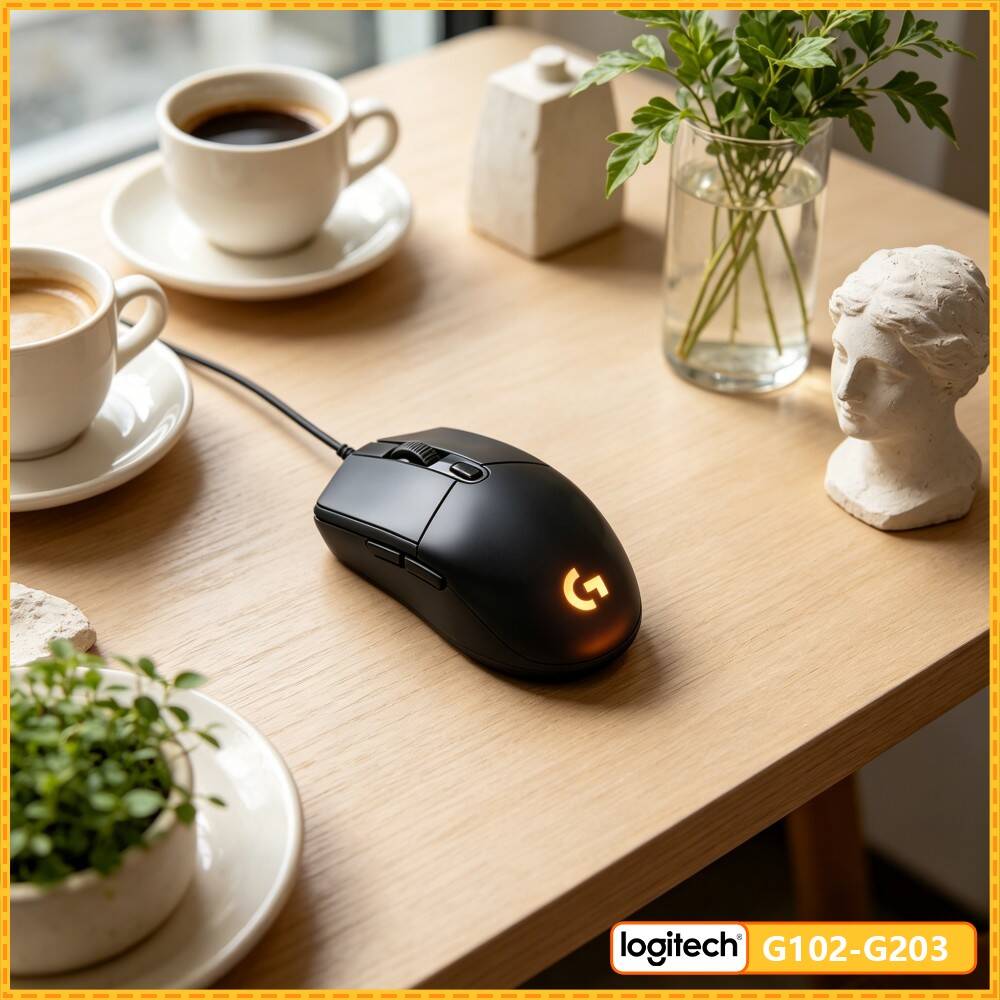 Logitech Mouse G203 - Souris de jeu Logitech G203, 200-8000