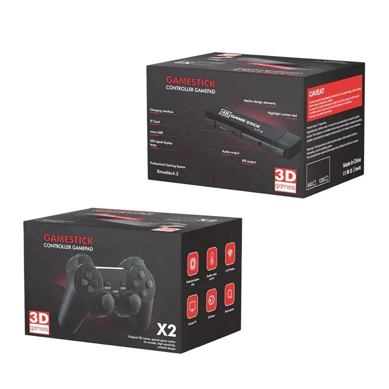Retro Gaming X2 - Console de jeux vidéo rétro -
