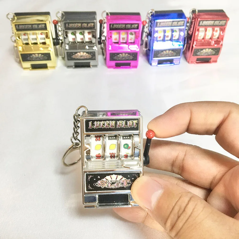 Retro Gaming Keychain - Porte-clés de machine à sous de