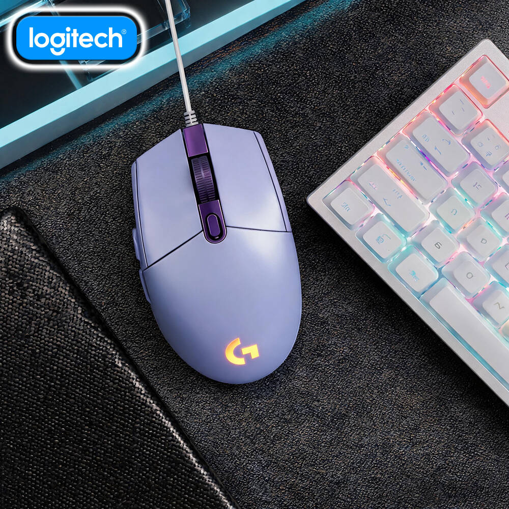 Logitech Mouse G203 - Souris de jeu Logitech G203 LIGHTSYNC,
