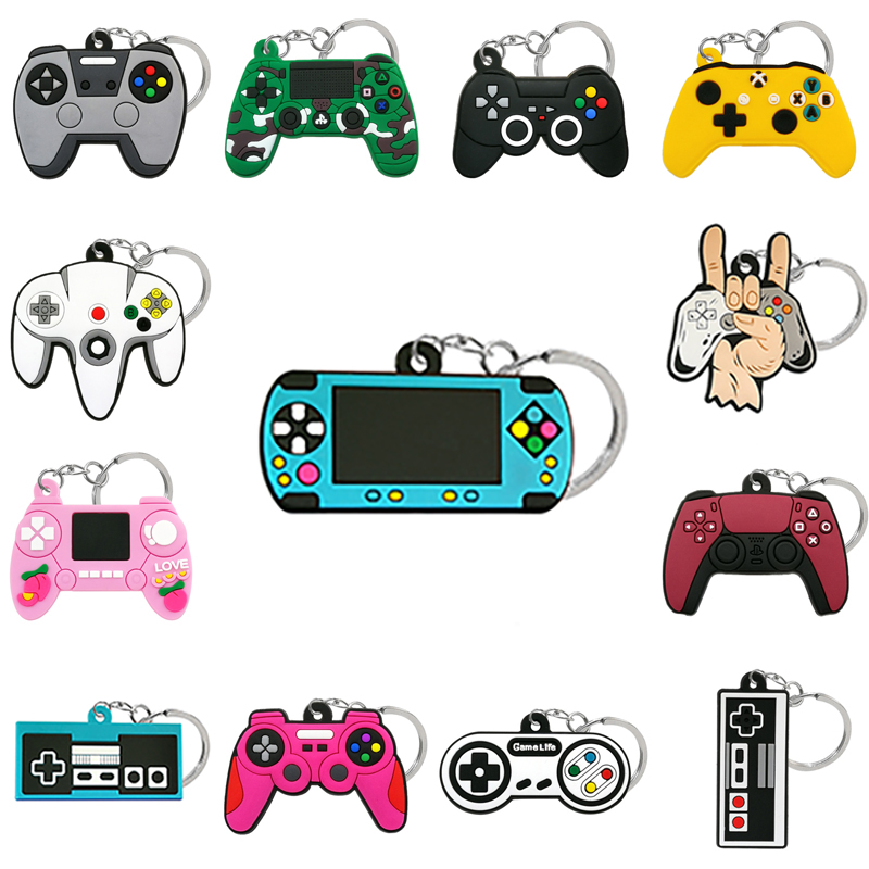 Retro Gaming Keychain - Porte-clés pour Machine de jeu individuelle,
