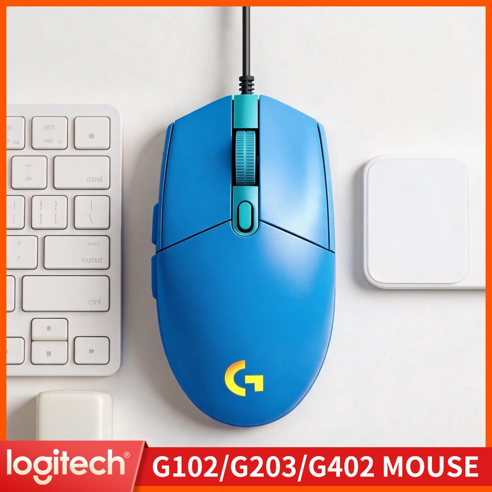 Logitech Mouse G203 - Souris de jeu filaire Logitech G203,