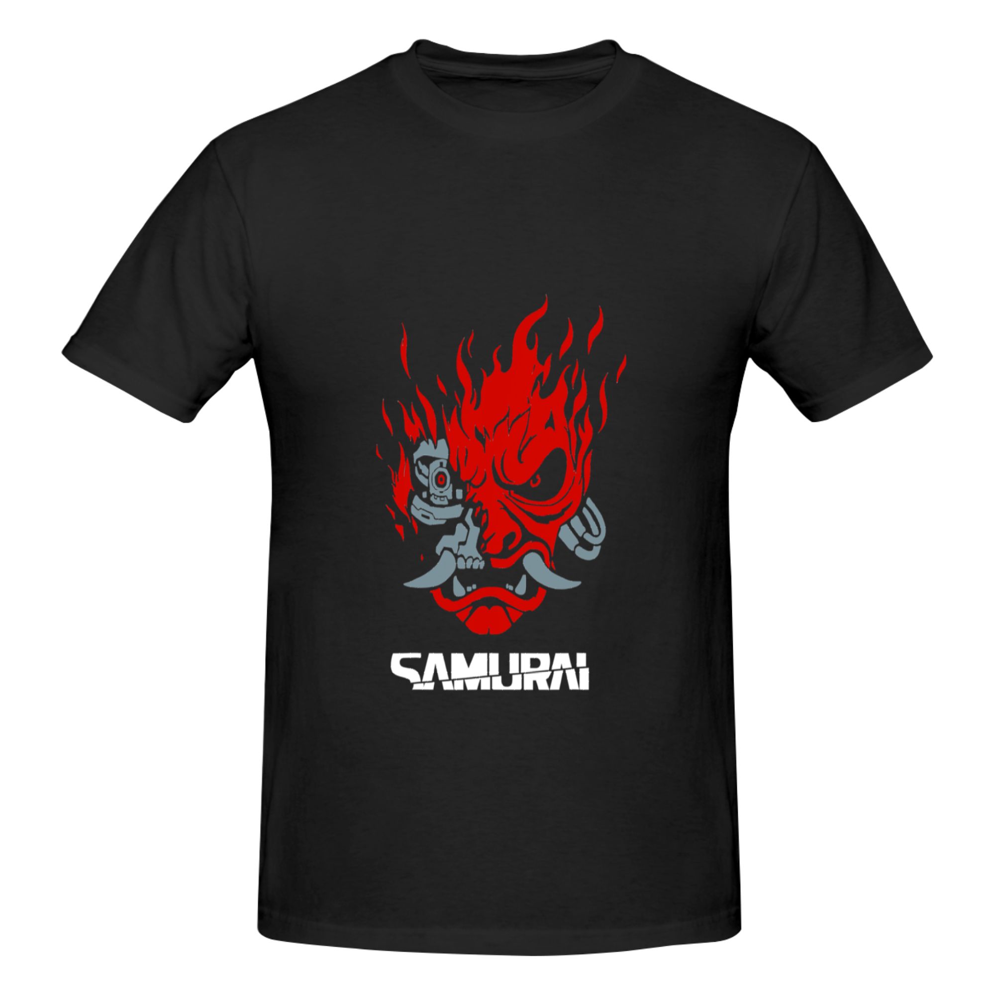Retro Gaming Shops - T-shirt imprimé drôle Vintage Samurai Retro