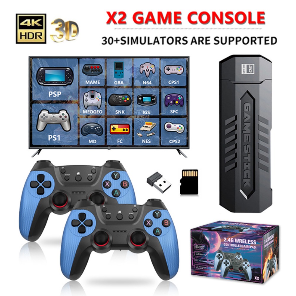 Retro Gaming X2 - Console de jeux vidéo rétro X2