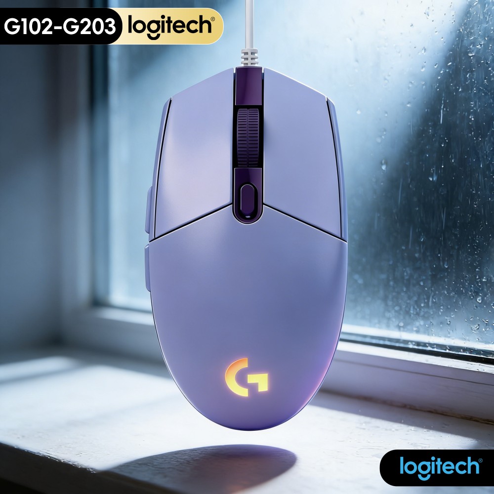 Logitech Mouse G203 - Souris de jeu Logitech G203 RGB,
