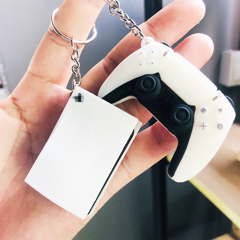 Retro Gaming Keychain - Élégant Ps5 analogique goutte à goutte
