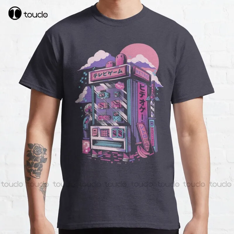 Retro Gaming News - T-Shirt classique rétro pour Machine de
