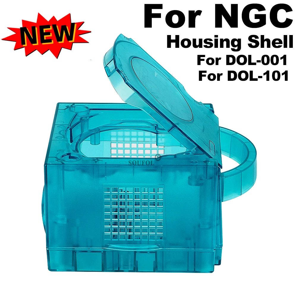 Retro Gaming Nintendo - Étui de remplacement bleu glace pour