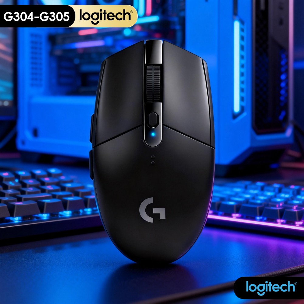 Logitech Mouse G203 - Souris sans fil Logitech G304, technologie