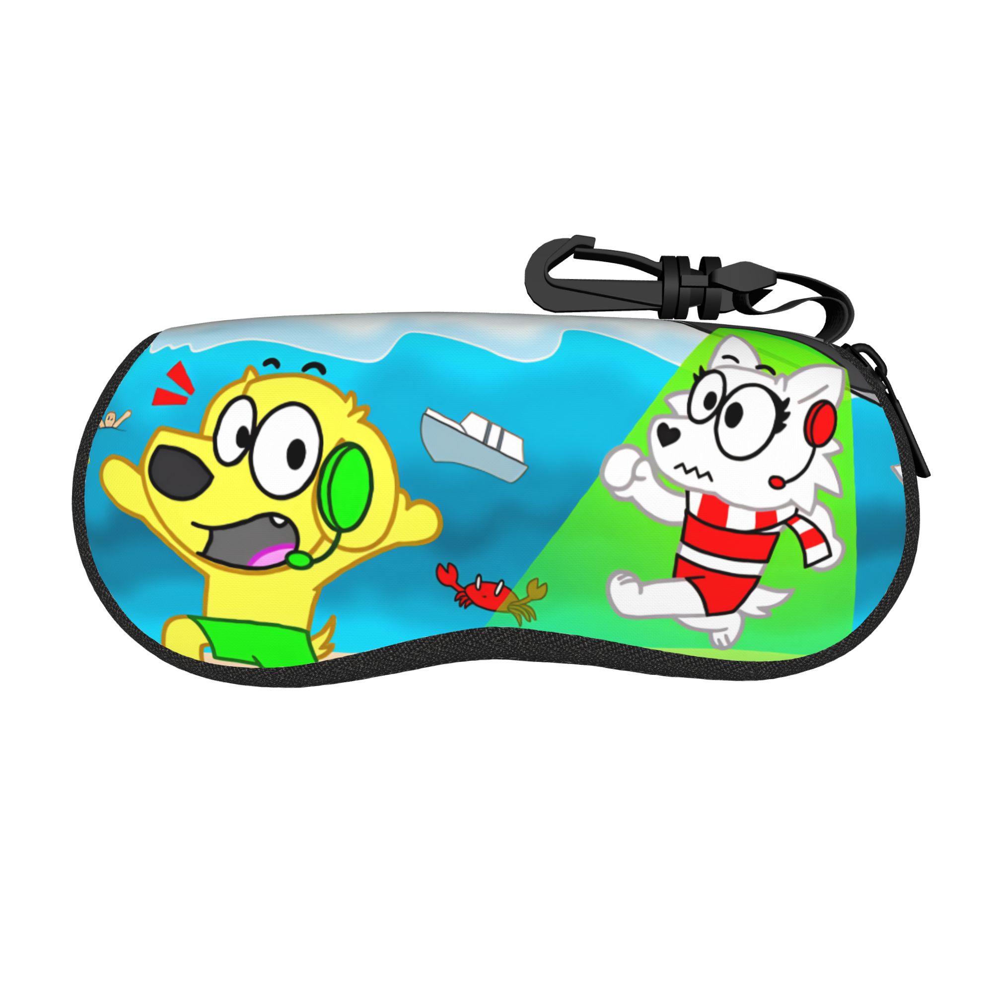 Retro Gaming Keychain - Étui à lunettes de jeu Tylers