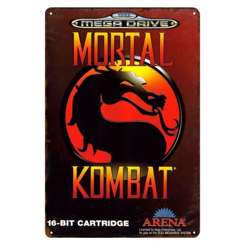 Retro Gaming Video - 1p,Mortal Kombat Sega Mega Drive rétro