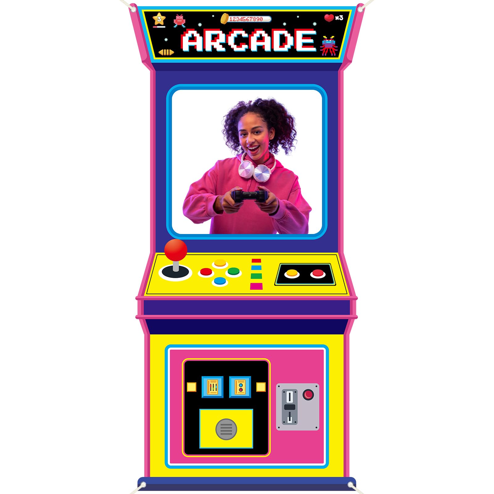 Bannière suspendue décorative  - Retro Gaming Games avis et prix