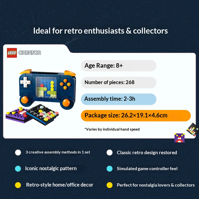 LEGO Creator 3-en-1 Blocs de C - Retro Gaming Games avis et prix