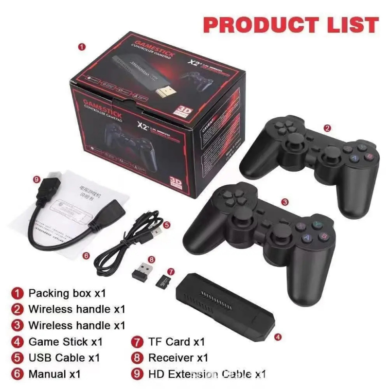 Console de jeux vidéo rétro -  - Retro Gaming X2 avis et prix