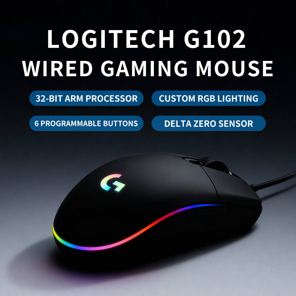 Souris Logitech G203 G102, for - Logitech Mouse G203 avis et prix