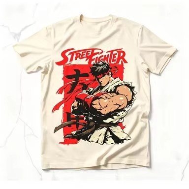 T-shirt pour homme Street Figh - Retro Gaming Shops avis et prix