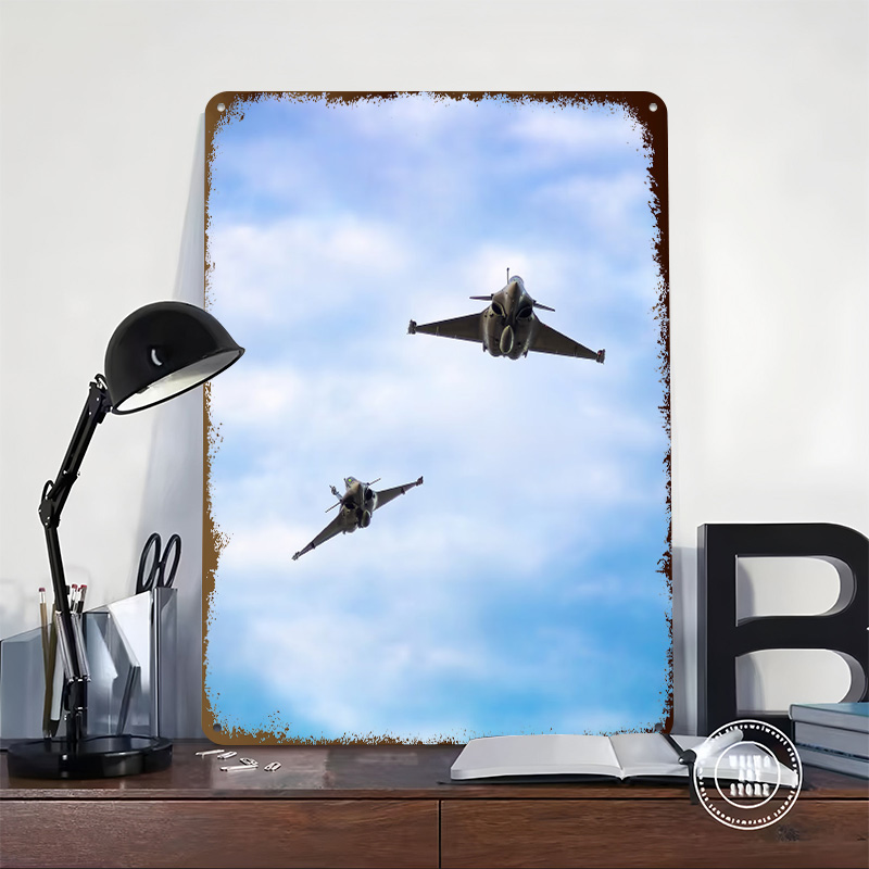 Affiche en fer blanc Dassault  - Retro Gaming X2 avis et prix