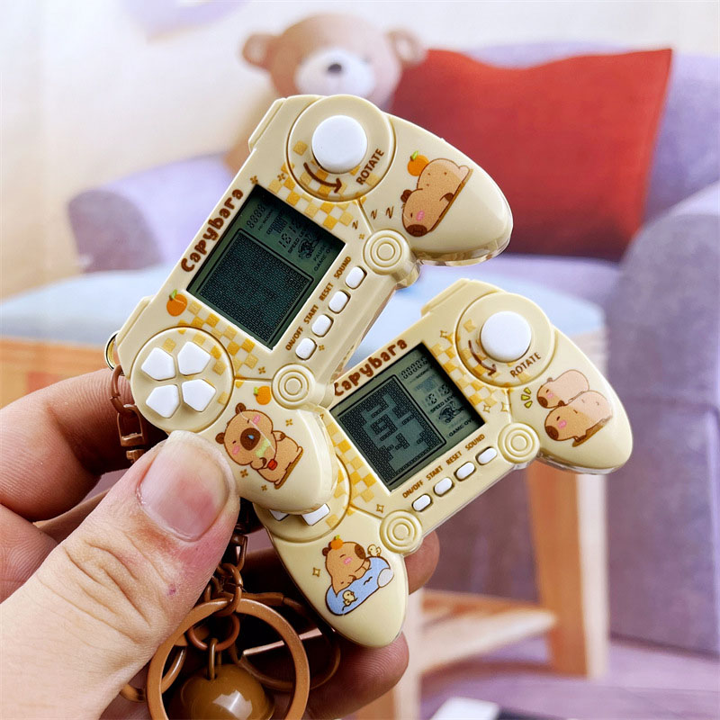 Capybara-Porte-clés mini machi - Retro Gaming Keychain avis et prix