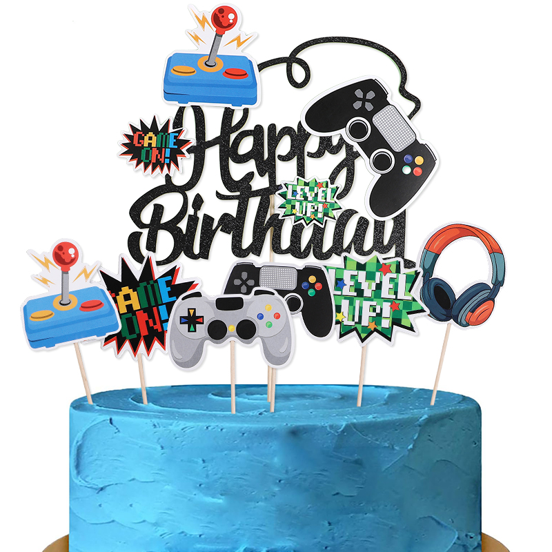 Décoration de gâteau de jeu vi - Retro Gaming Games avis et prix