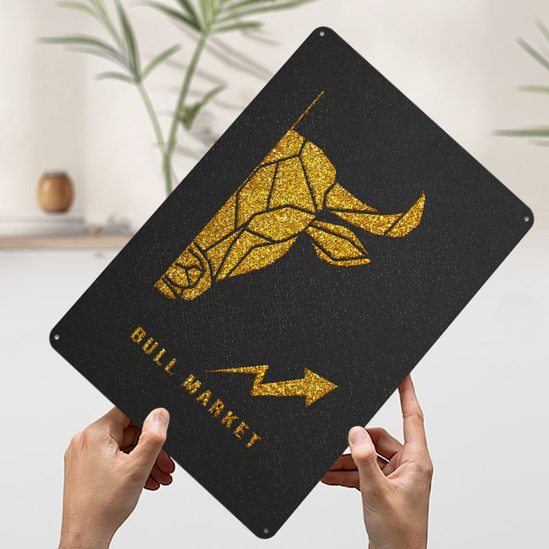 Affiche imprimée Golden Bull M - Retro Gaming Market avis et prix