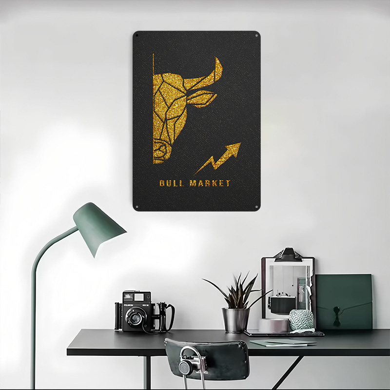 Affiche imprimée Golden Bull M - Retro Gaming Market avis et prix