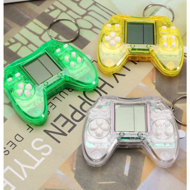 Mini porte-clés de jeu transpa - Retro Gaming Keychain avis et prix