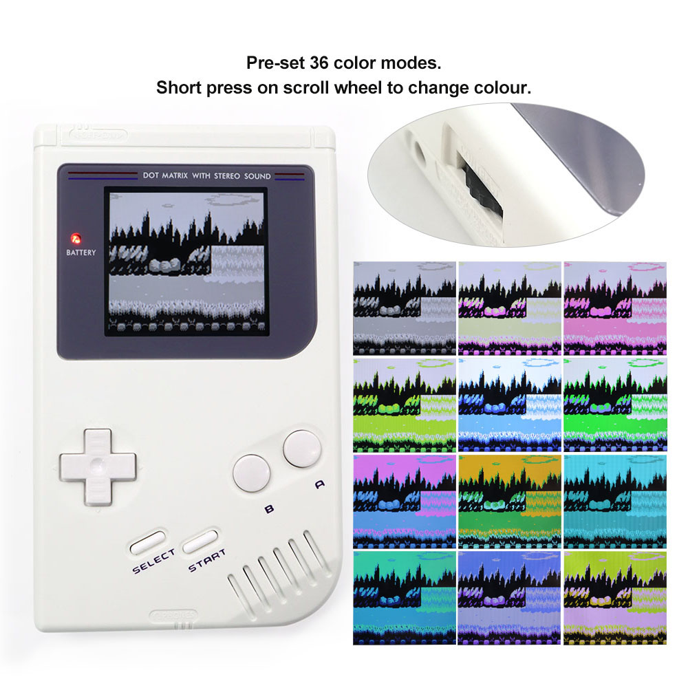 HISPEEDIDO pour GB Dmg V5 Pro, - Retro Gaming Gameboy avis et prix