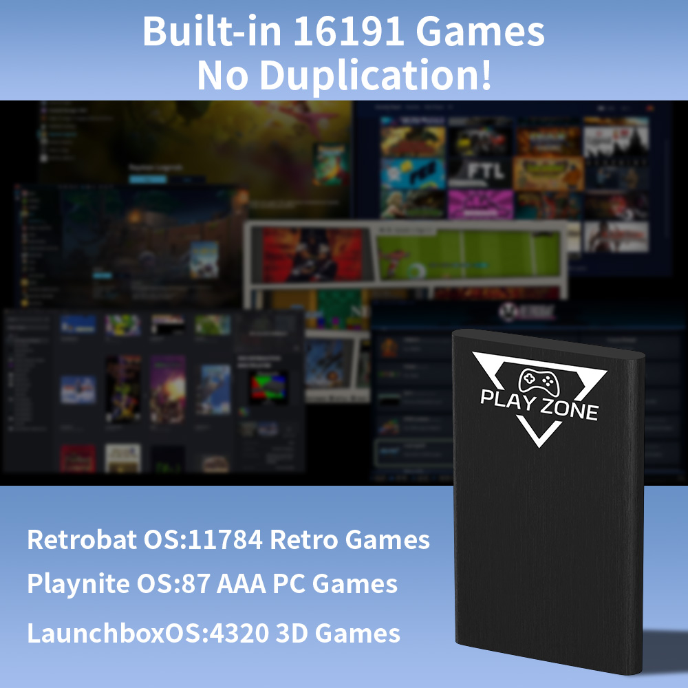 Disque dur portable de jeu Pla - Retro Gaming Ps3 avis et prix