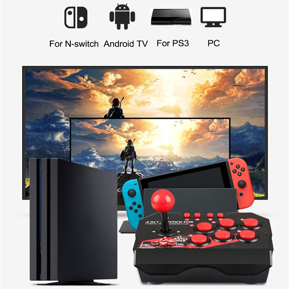GAMINJA NS002 4 En 1 Rétro Arc - Retro Gaming Ps3 avis et prix