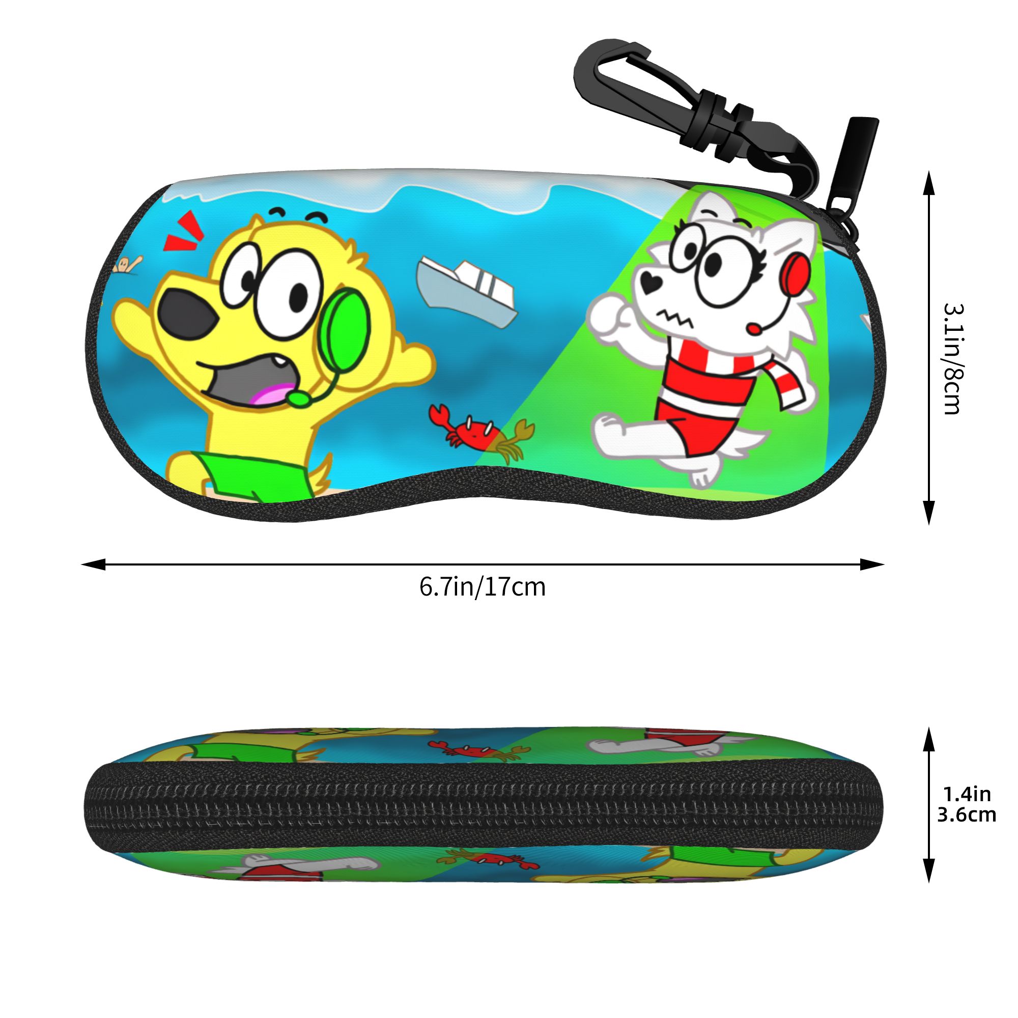 Étui à lunettes de jeu Tylers  - Retro Gaming Keychain avis et prix