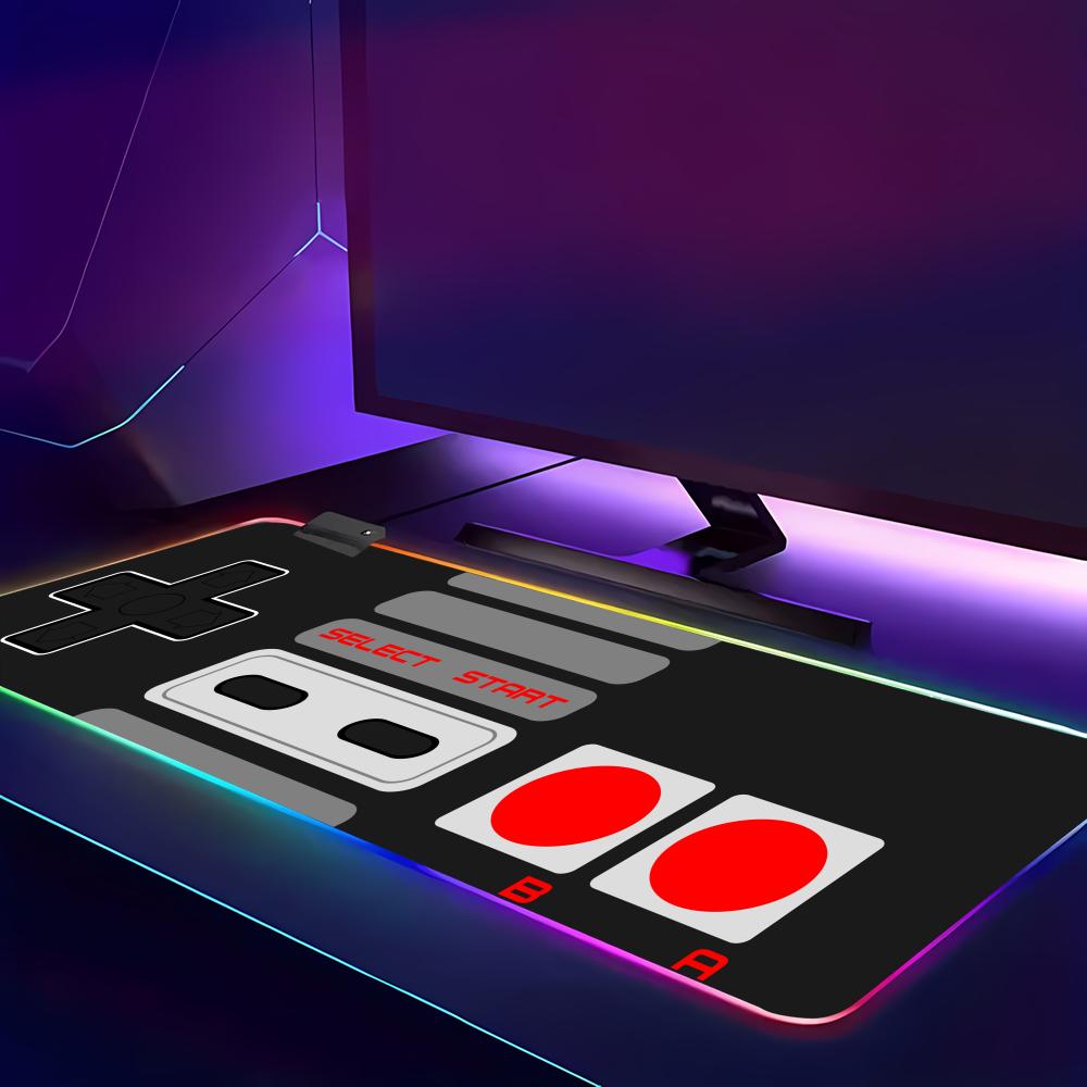Grand tapis de souris RGB pour - Mouse Gaming Retro avis et prix