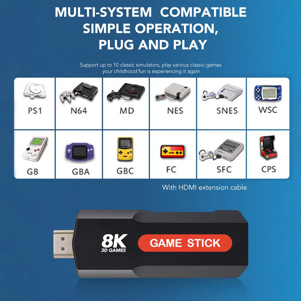 Console de jeu X2 Game Stick H - Retro Gaming X2 avis et prix