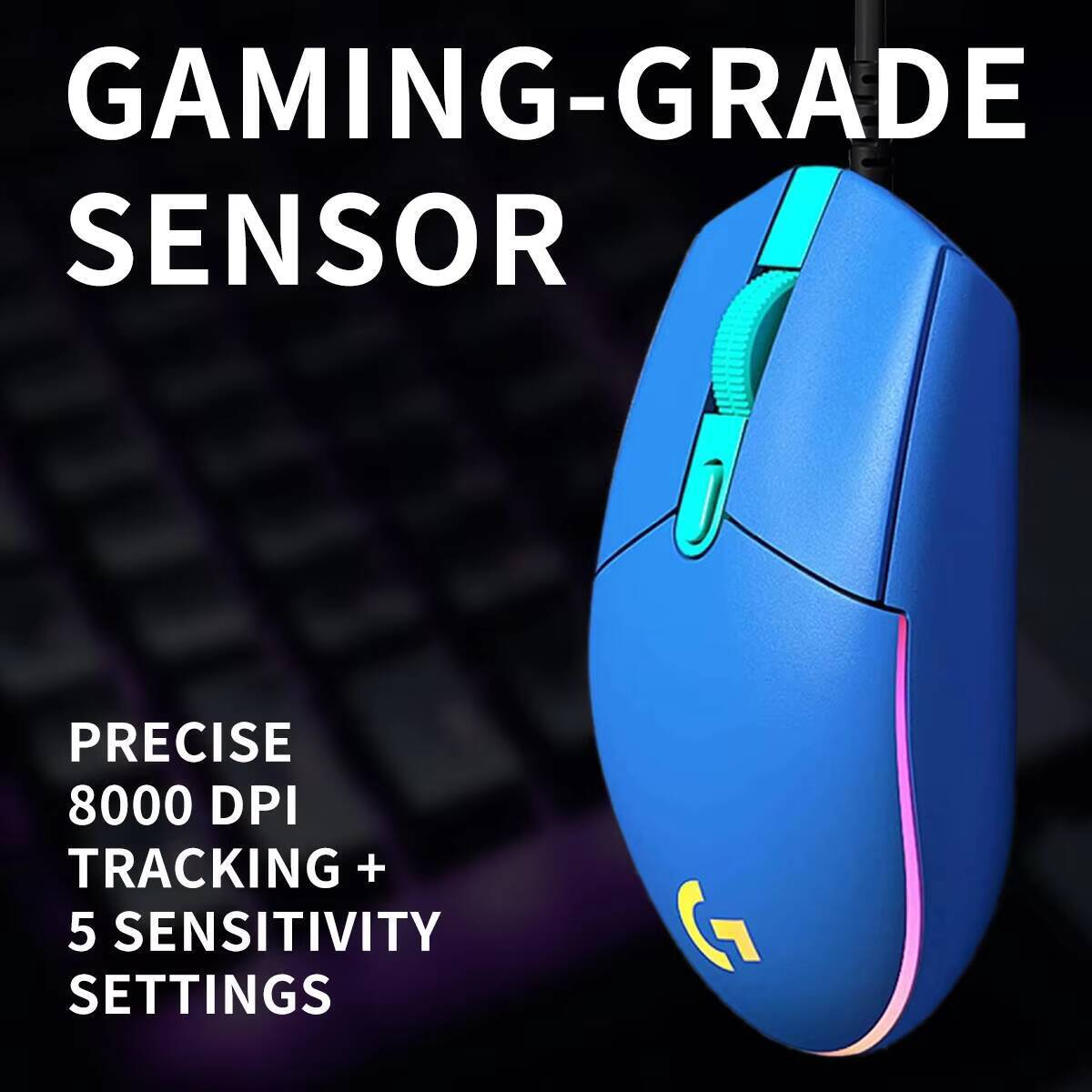 Souris filaire Logitech G203 p - Logitech Mouse G203 avis et prix